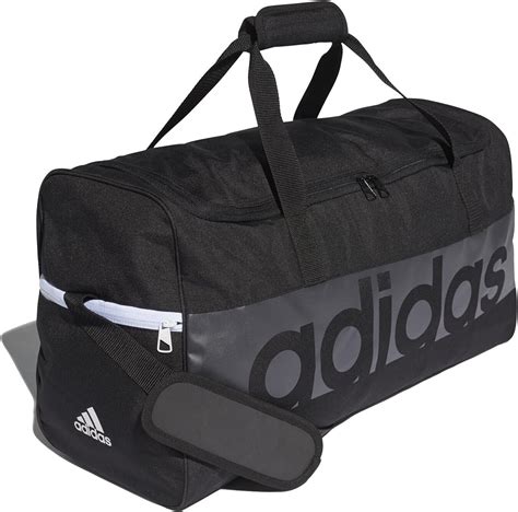 adidas Tiro Linear Teambag, Black/Dark Grey, M 